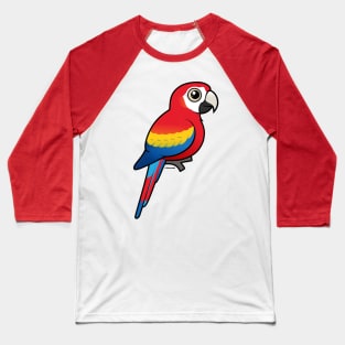 Birdorable Scarlet Macaw Baseball T-Shirt